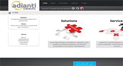 Desktop Screenshot of adianti.com