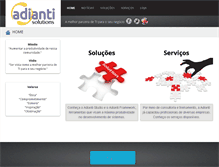 Tablet Screenshot of adianti.com.br